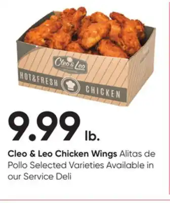Stater Bros Cleo & Leo Chicken Wings offer