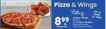 Vons Chicken Wings Bone-in or Chicken Tenders offer