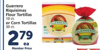 Vons Guerrero Riquisimas Flour Tortillas 10 ct. or Corn Tortillas 30 ct offer