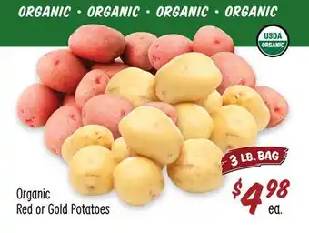 Sprouts Farmers Market Organic Red or Gold Potatoes offer