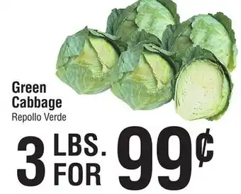 Smart & Final Green Cabbage offer