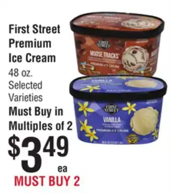 Smart & Final First Street Premium Ice Cream offer