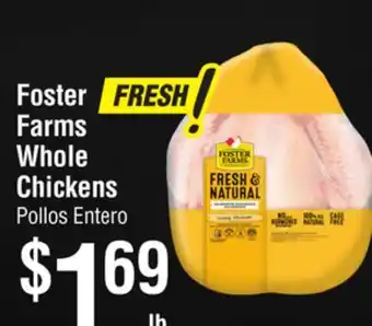 Smart & Final Foster Farms Whole Chickens offer