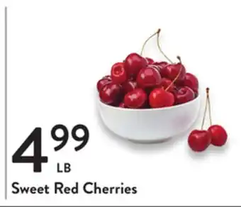 Fresh Thyme Sweet Red Cherries offer