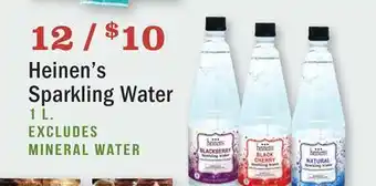 Heinen's Heinen's Sparkling Water offer