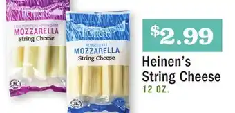 Heinen's Heinen's String Cheese offer