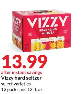 Hy-Vee Vizzy hard seltzer offer