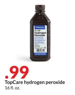 Hy-Vee TopCare hydrogen peroxide offer