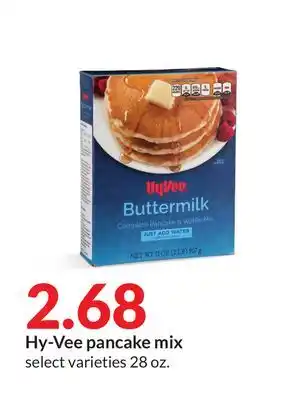 Hy-Vee Hy-Vee pancake mix offer