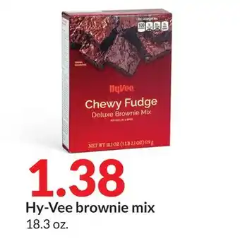 Hy-Vee Hy-Vee brownie mix offer