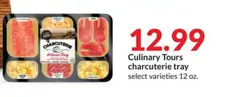 Hy-Vee Culinary Tours charcuterie tray offer