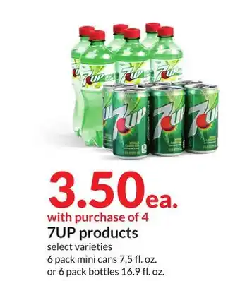 Hy-Vee 7UP products offer