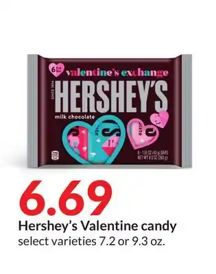 Hy-Vee Hershey's Valentine candy offer