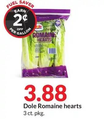 Hy-Vee Dole Romaine hearts offer