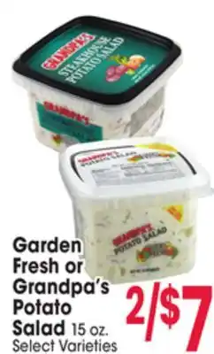 Jewel-Osco Garden Fresh or Grandpa's Potato Salad offer
