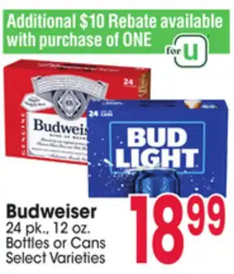 Jewel-Osco Budweiser offer