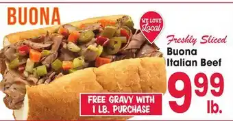 Jewel-Osco Buona Italian Beef offer