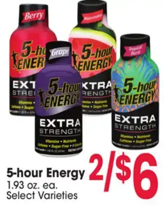 Jewel-Osco 5-hour Energy offer