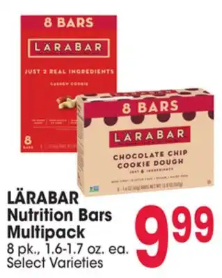Jewel-Osco LÄRABAR Nutrition Bars Multipack offer