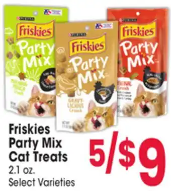 Jewel-Osco Friskies Party Mix Cat Treats offer
