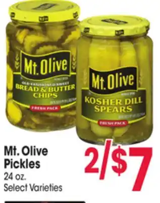 Jewel-Osco Mt. Olive Pickles offer