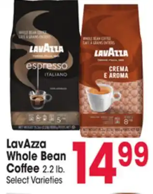 Jewel-Osco LavAzza Whole Bean Coffee offer