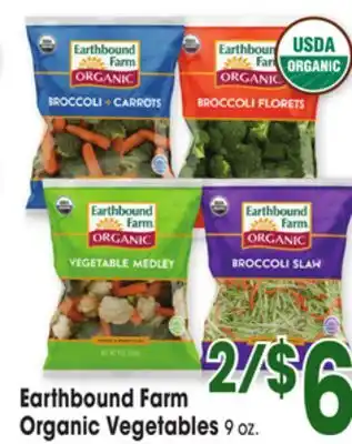 Jewel-Osco Earthbound Farm Organic Vegetables offer