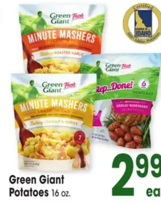 Jewel-Osco Green Giant Potatoes offer
