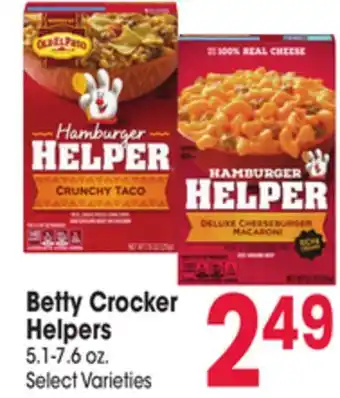Jewel-Osco Betty Crocker Helpers offer