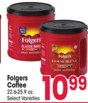 Jewel-Osco Folgers Coffee offer