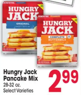 Jewel-Osco Hungry Jack Pancake Mix offer