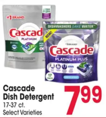Jewel-Osco Cascade Dish Detergent offer