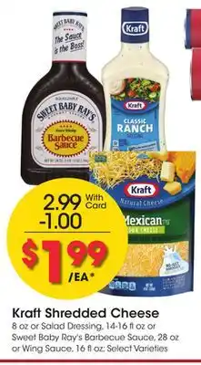 Ralphs Kraft Shredded Cheese offer