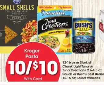 Ralphs Kroger Pasta offer