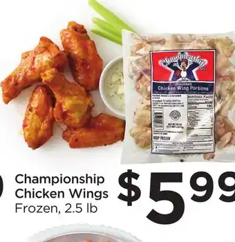 Food 4 Less Championship Chicken Wings offer
