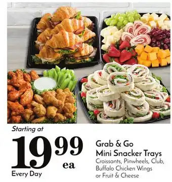 Pavilions Grab & Go Mini Snacker Trays offer