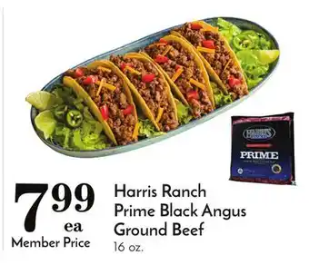 Pavilions Harris Ranch Prime Black Angus Ground Beef offer