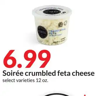 Hy-Vee Soirée crumbled feta cheese offer