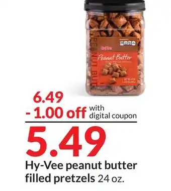 Hy-Vee Hy-Vee peanut butter filled pretzels offer