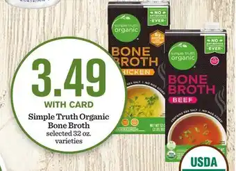 Mariano's Simple Truth Organic Bone Broth offer