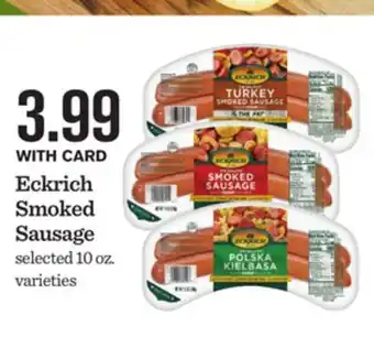 Mariano's Eckrich Smoked Sausage offer