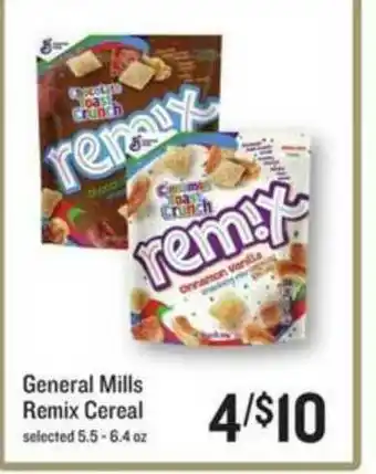 Lowes Foods General Mills Remix Cereal offer