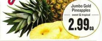 Jumbo Gold Pineapples