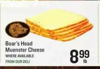 Lowes Foods Boar's Head Muenster Cheese offer
