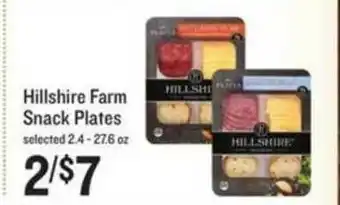 Lowes Foods Hillshire Farm Snack Plates offer
