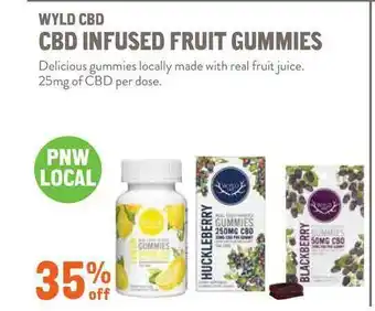 New Seasons Market Wyld CBD CBD Infused Fruit Gummies offer