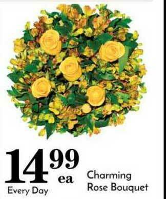 Pavilions Charming Rose Bouquet offer