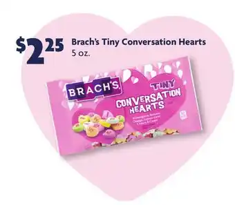 Family Dollar Brach's Tiny Conversation Hearts offer