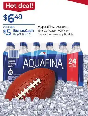 Rite Aid Aquafina offer