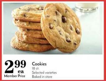 Pavilions Cookies offer